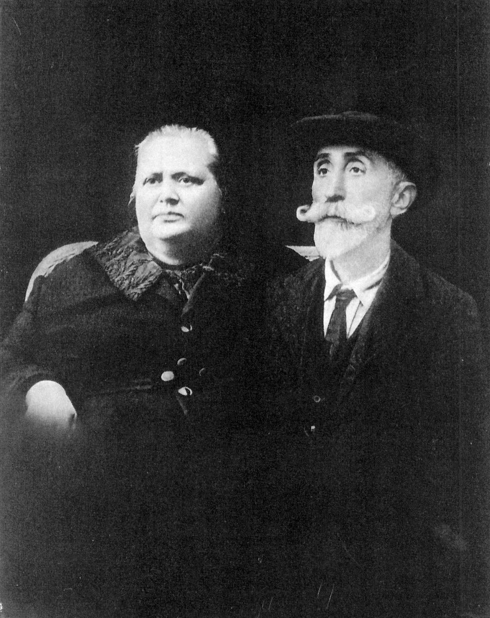 Portrait of Panfilo DiLoreto, 1847-1920, and Eufrasia Gigante, 1854-1928